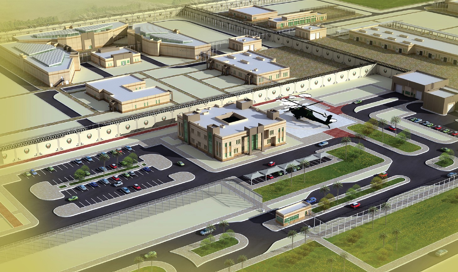 Construction of Alwathba Prison